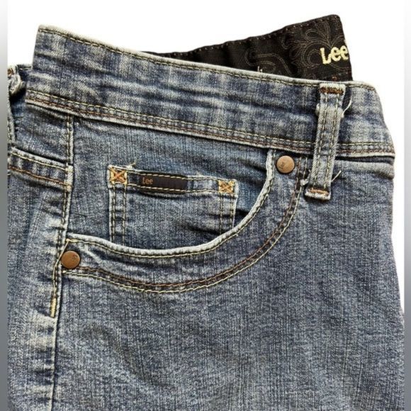 Lee comfort waistband stretch jeans size 14 - Picture 8 of 16